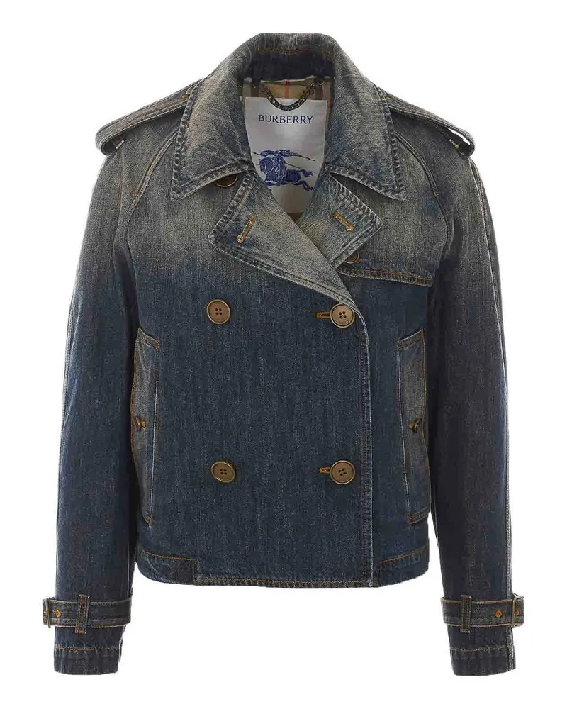 Burberry Jeansjacke - Blau Blau