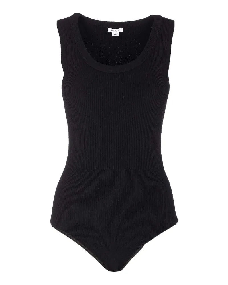 Alaïa Top - Schwarz Schwarz