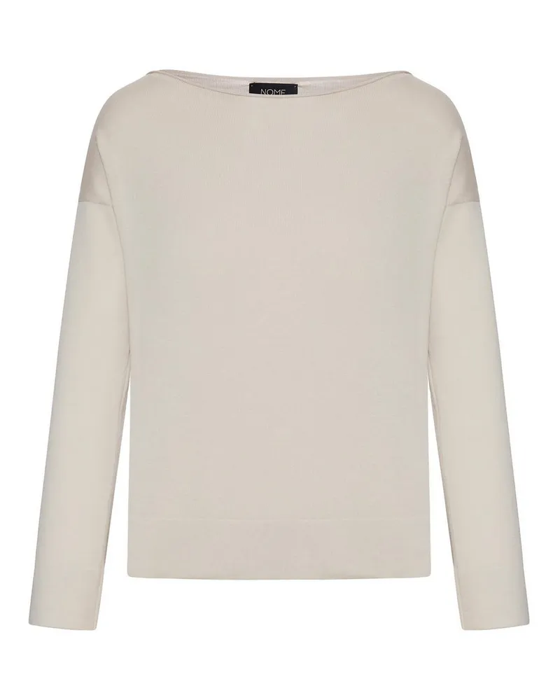 Gran Sasso Rundhalspullover - Nude Nude