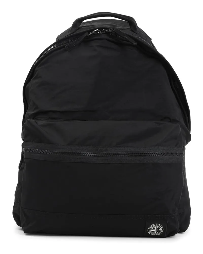 Stone Island Rucksack - Schwarz 