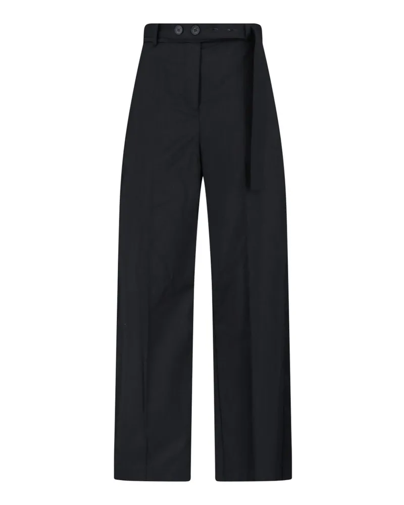 Eudon Choi Formale Hose - Schwarz Schwarz