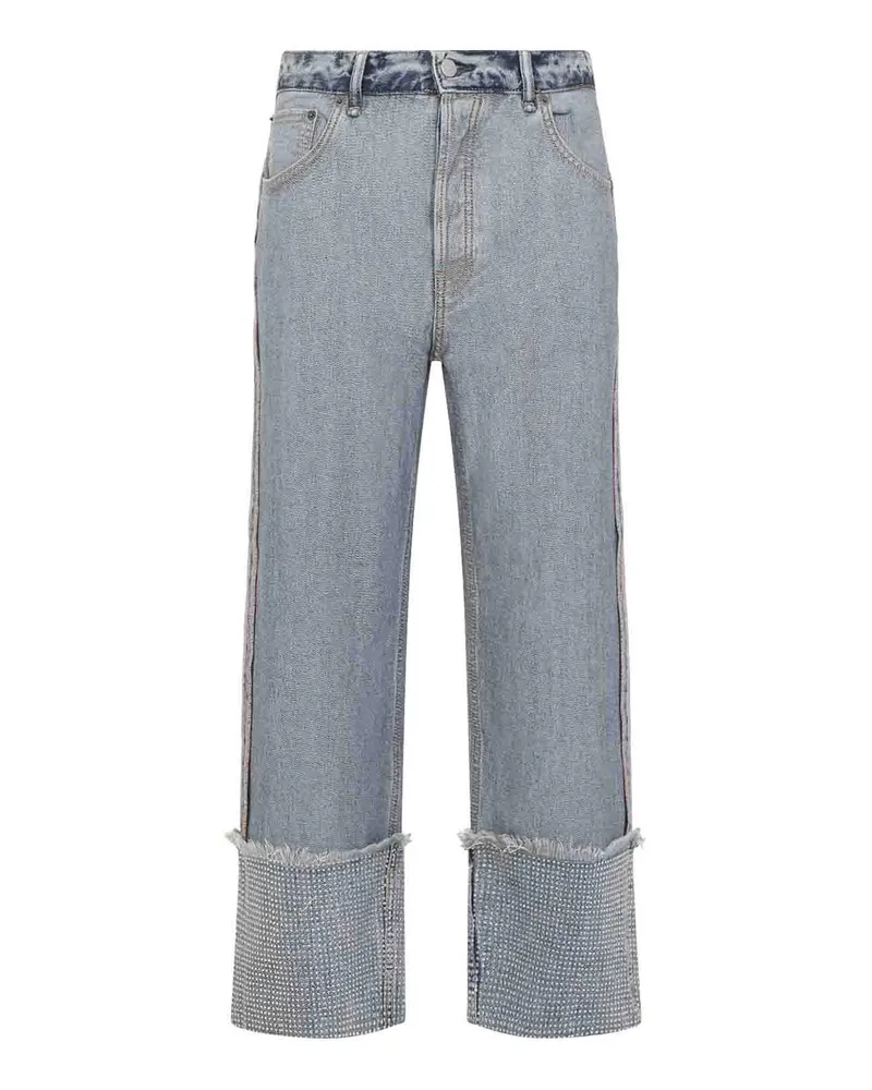 Acne Studios Straight Leg Jeans Dunkles