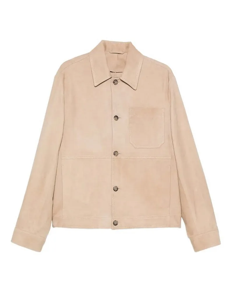 Altea Lederjacke - Beige Beige