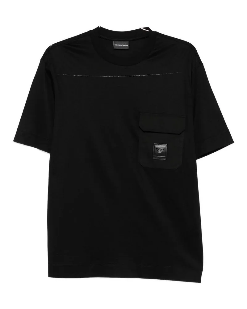 Emporio Armani T-Shirt - Schwarz Schwarz