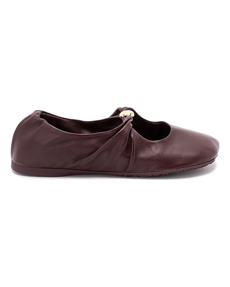 Loewe Ballerinas - Bordeaux Bordeaux