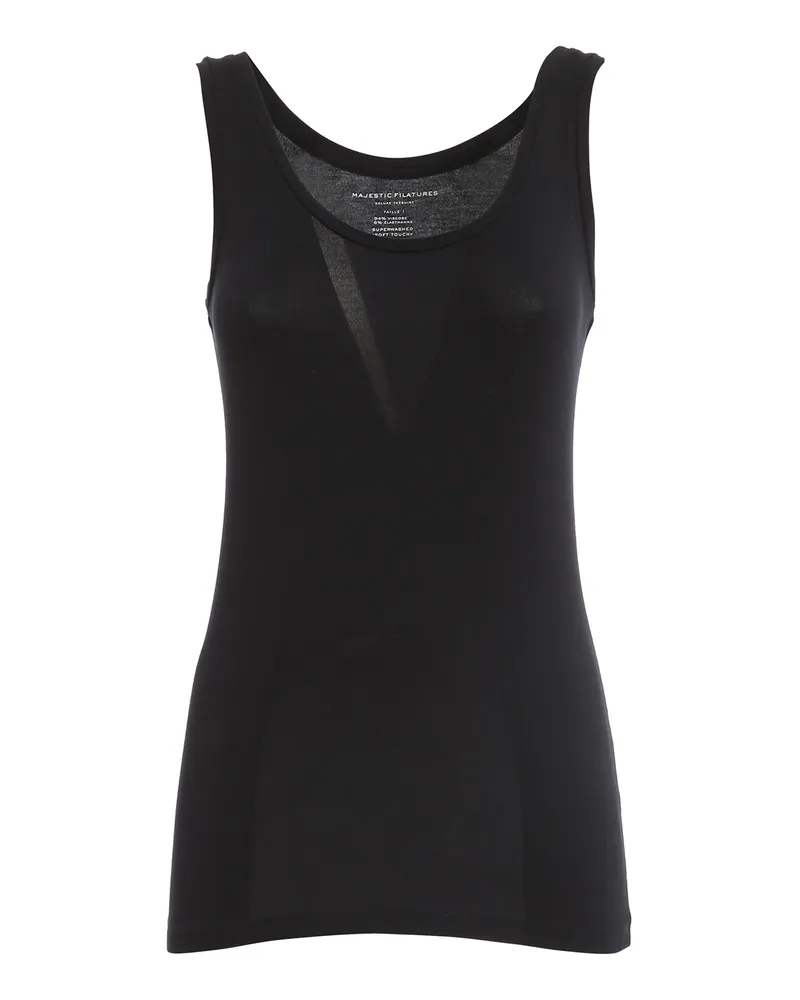 Majestic Top - Blau Schwarz