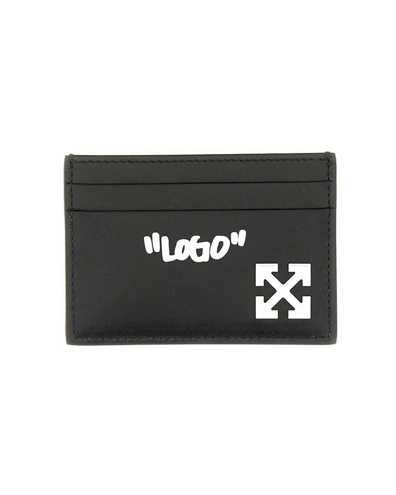 OFF-WHITE Portemonnaie - Schwarz Schwarz