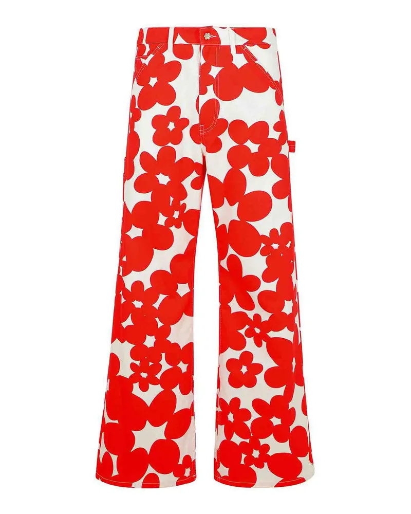 Marni Bootcut Jeans - Rot Rot