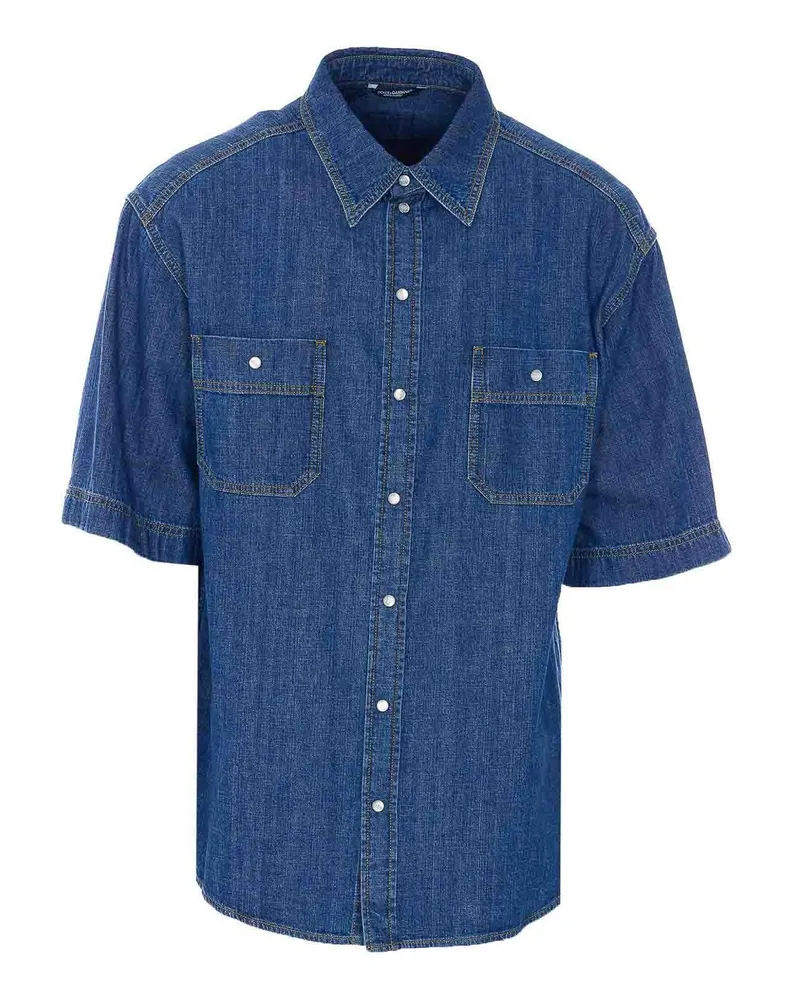 Dolce & Gabbana Hemd - Blau Blau