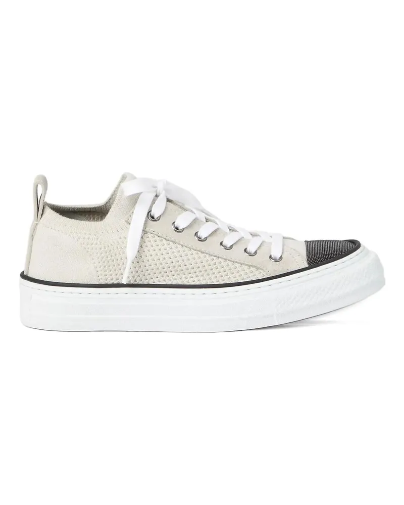 Brunello Cucinelli Sneaker - Weiß Weiß