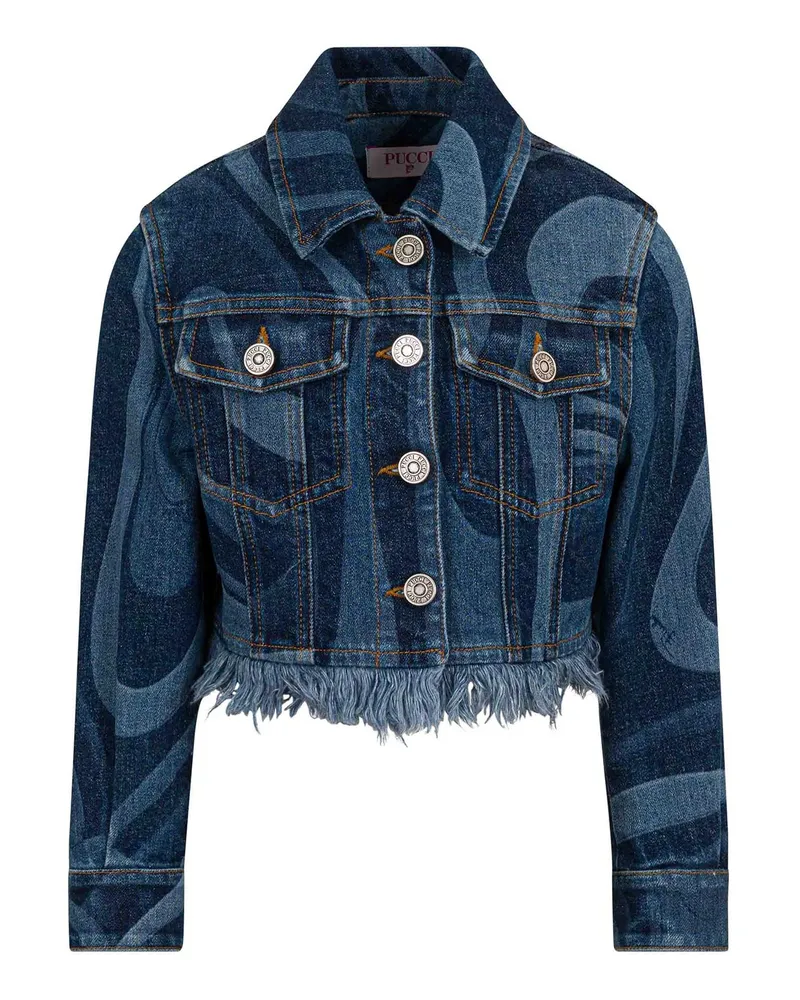 Emilio Pucci Casualjacke - Blau Blau