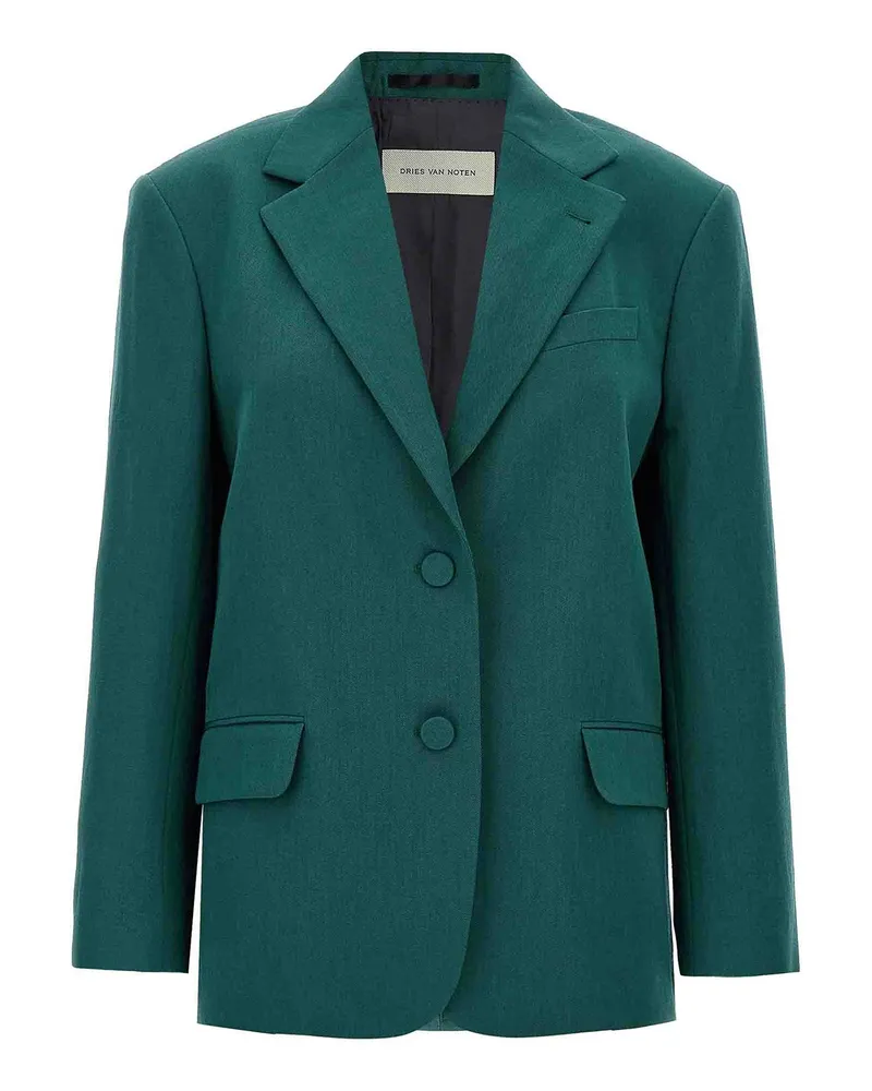Dries van Noten Blazer - Grün Grün