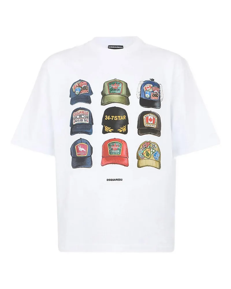 Dsquared2 T-Shirt - Weiß Weiß