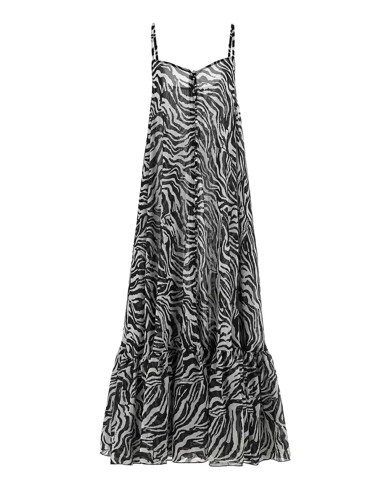 ROTATE Birger Christensen Maxikleid - Weiß Weiß