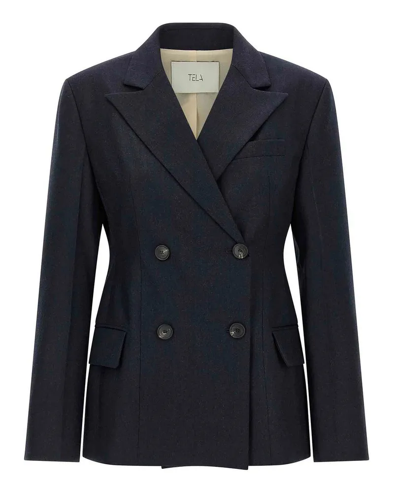 TELA Blazer - Blau Blau