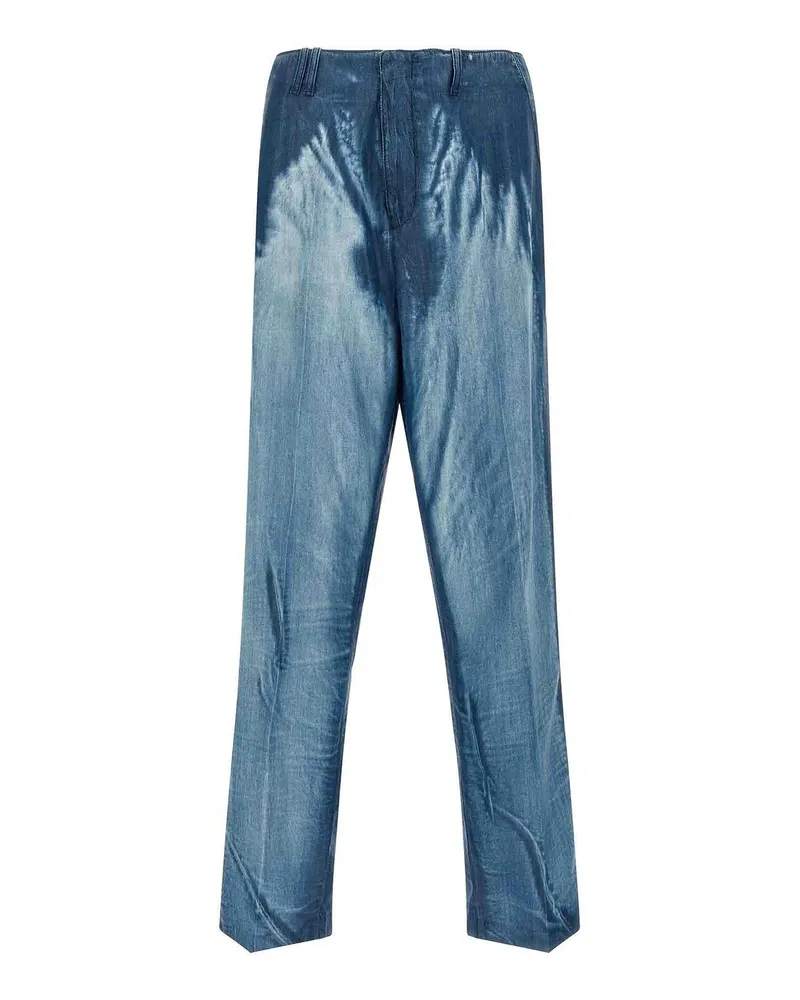 Diesel Straight Leg Jeans - Blau Blau