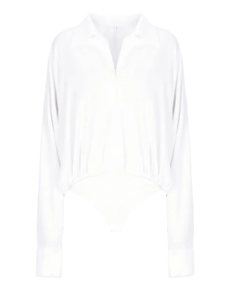 Norma Kamali Hemd - Weiß Weiß