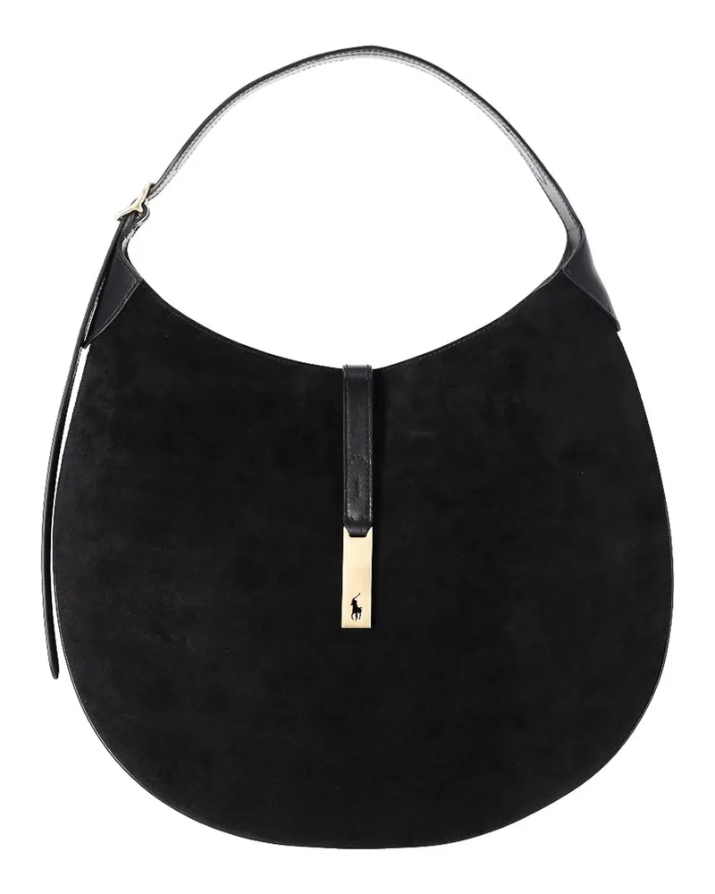 Ralph Lauren Schultertasche - Schwarz Schwarz