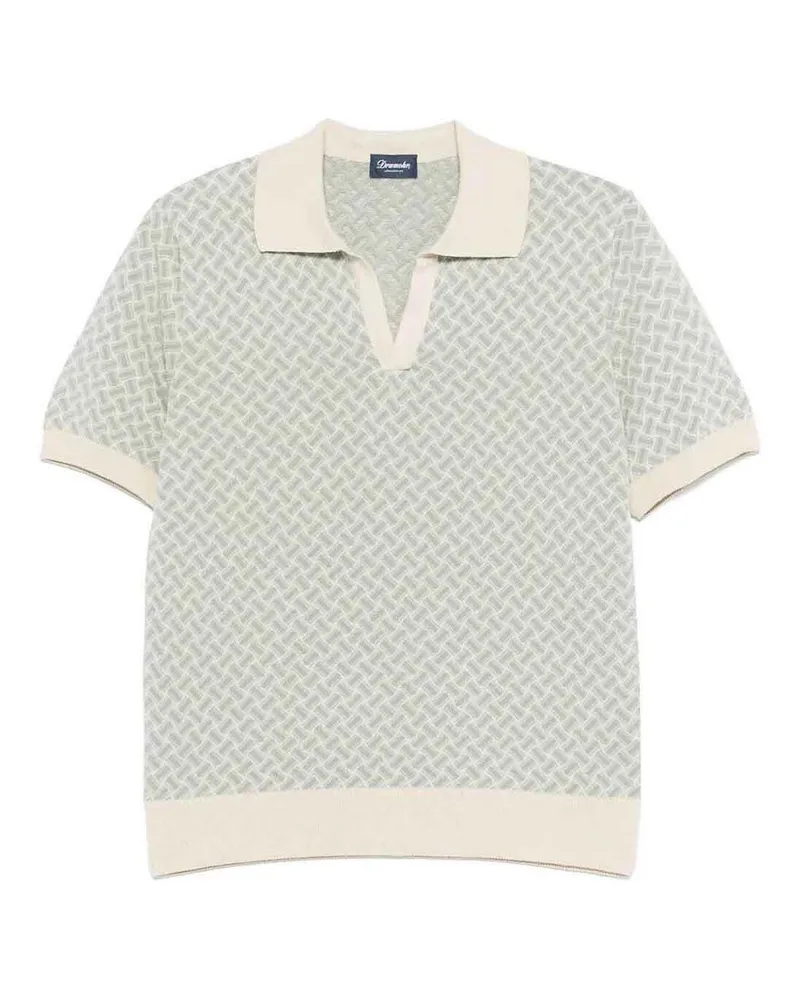 Drumohr  Poloshirt - Weiß Weiß