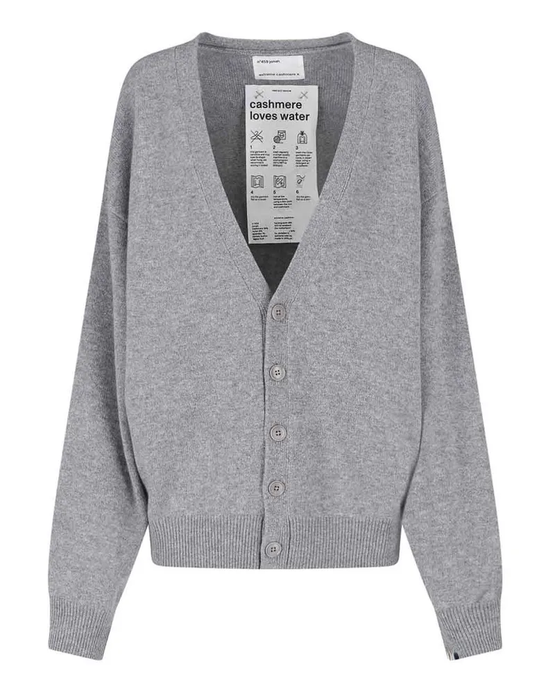 extreme cashmere Cardigan - Grau Grau