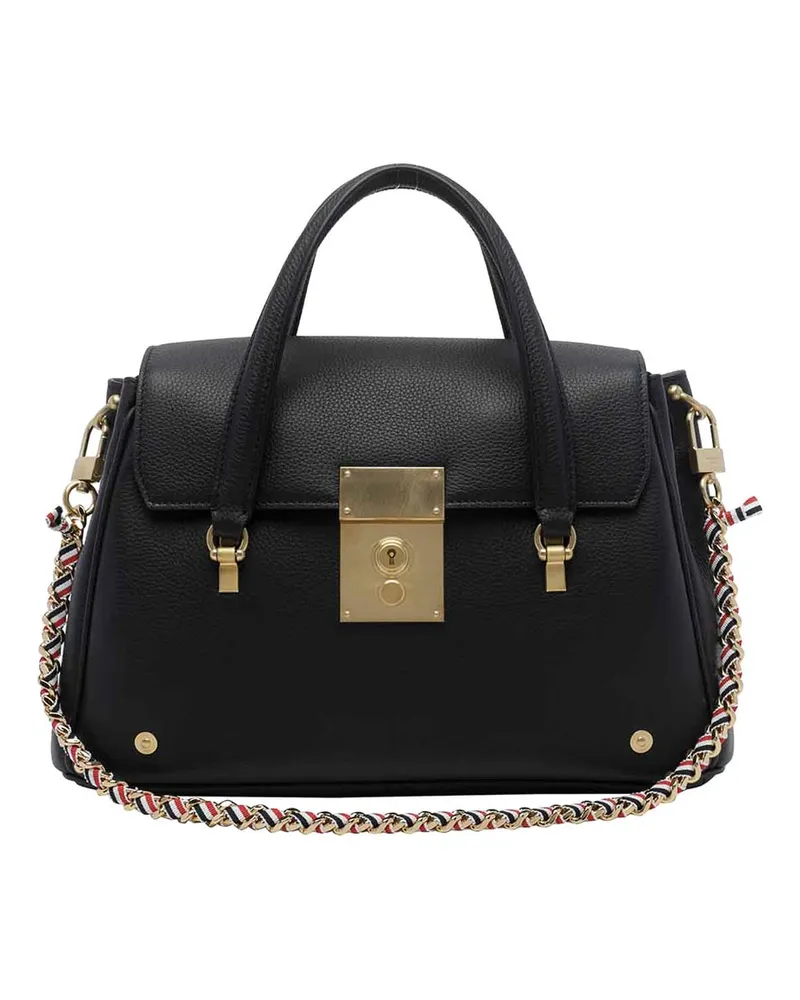 Thom Browne Shopper - Schwarz Schwarz
