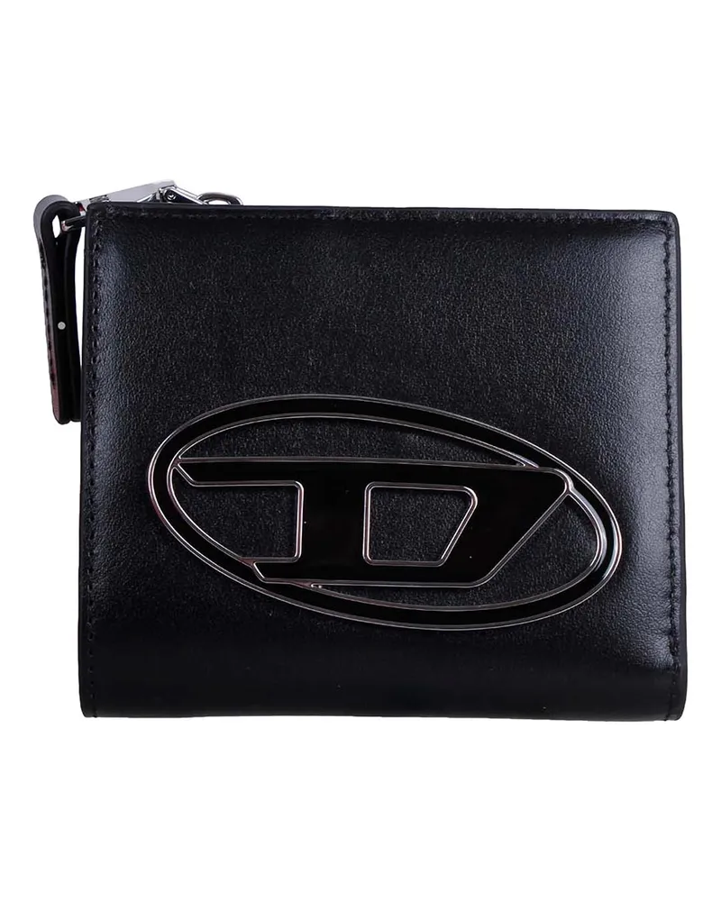 Diesel Portemonnaie - Schwarz Schwarz