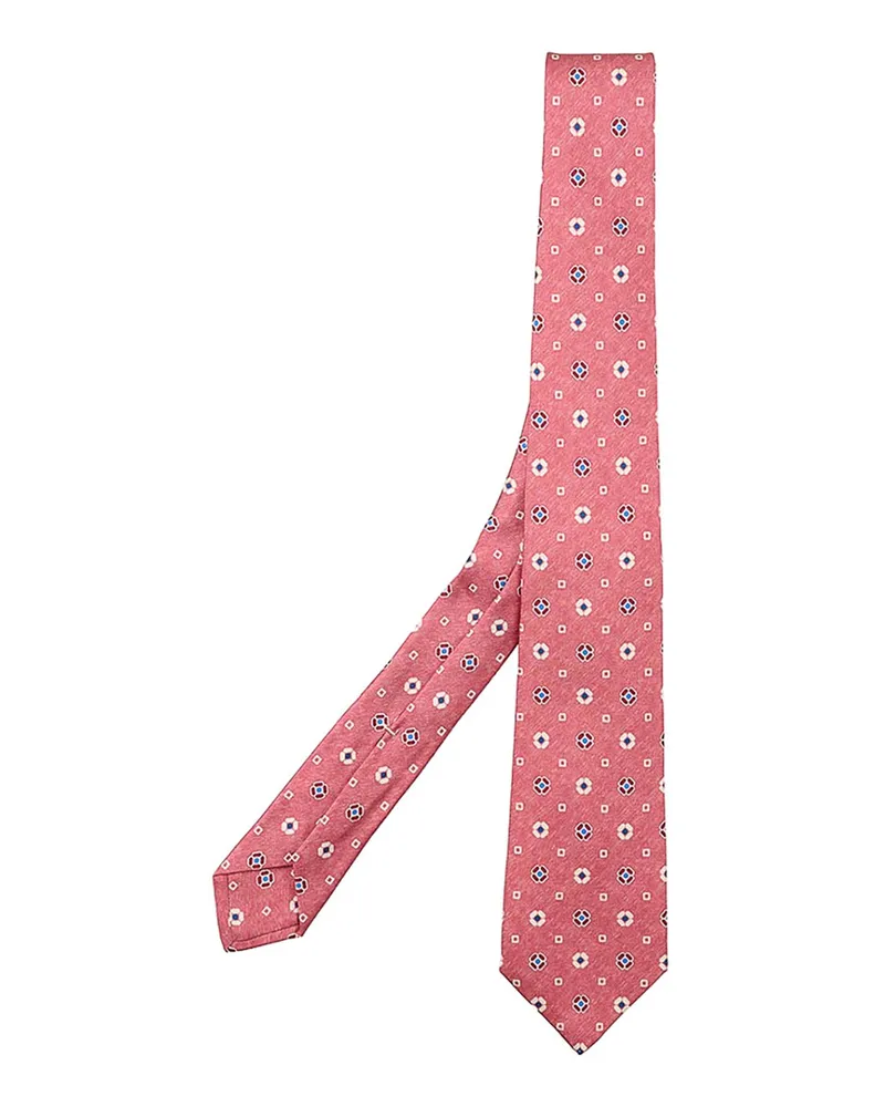 Kiton Krawatte - Rosa Rosa