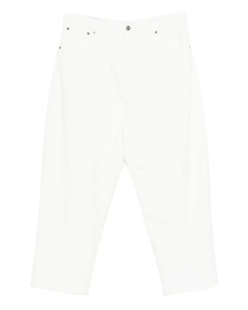 Dondup Straight Leg Jeans - Weiß Weiß
