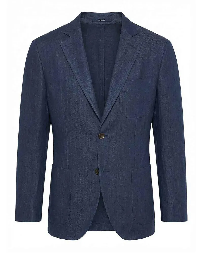 Drumohr  Casualjacke - Dunkelblau Dunkelblau
