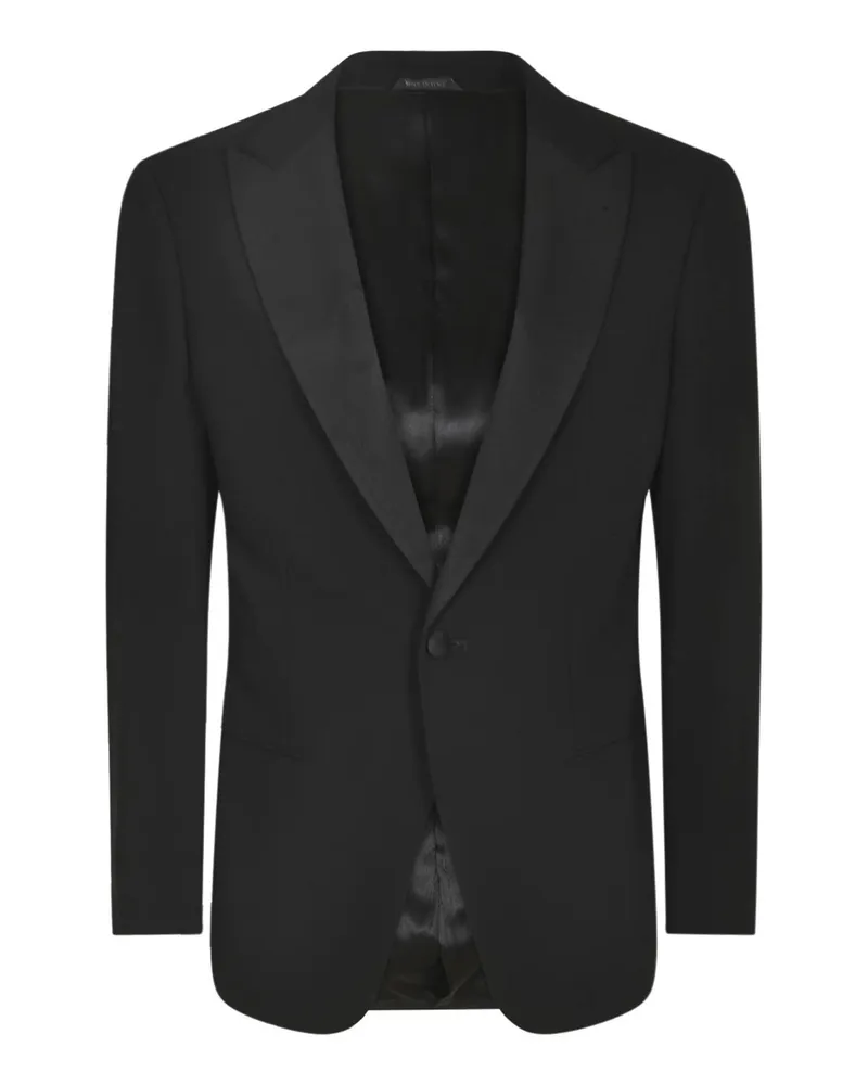 Giorgio Armani Eleganter Anzug - Schwarz Schwarz