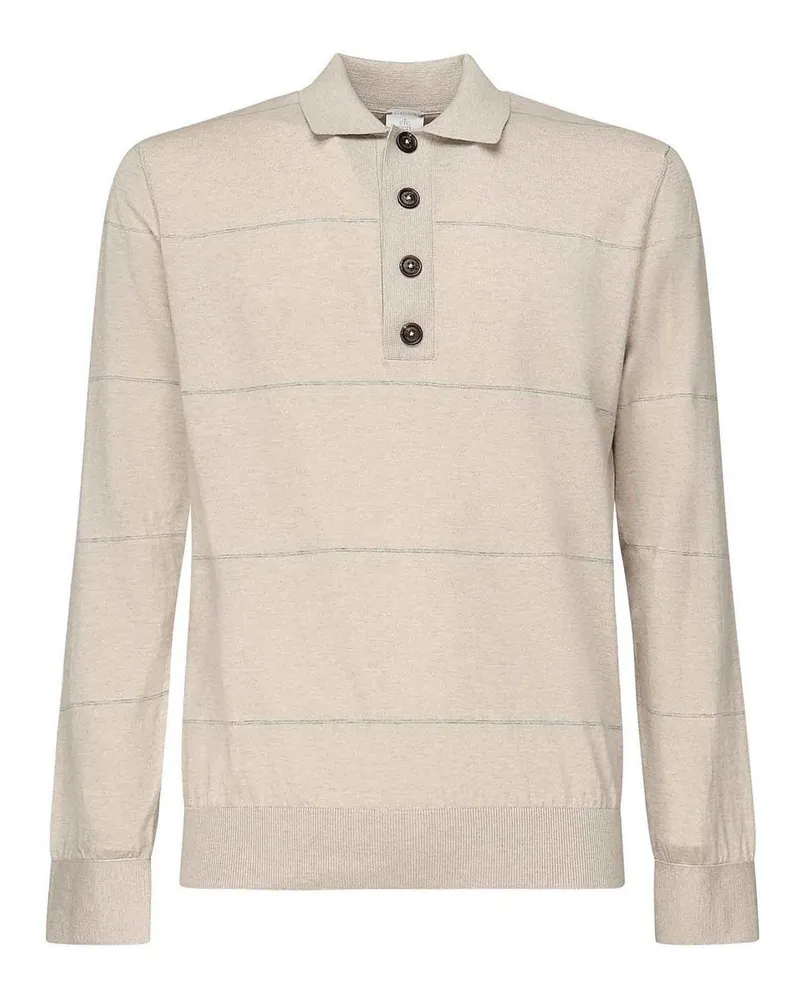 Eleventy Poloshirt - Grau Grau