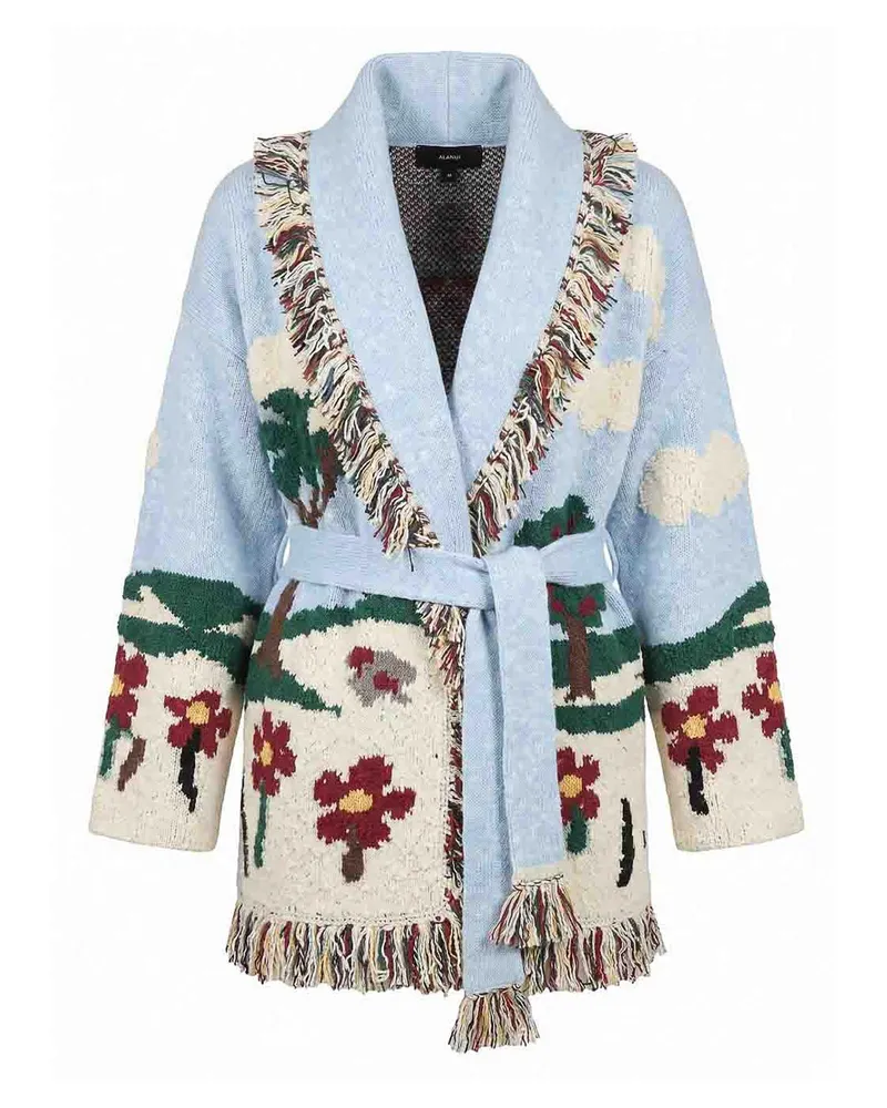 Alanui Cardigan - Hellblau Hellblau