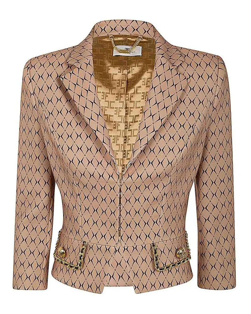 Elisabetta Franchi Blazer - Braun Braun