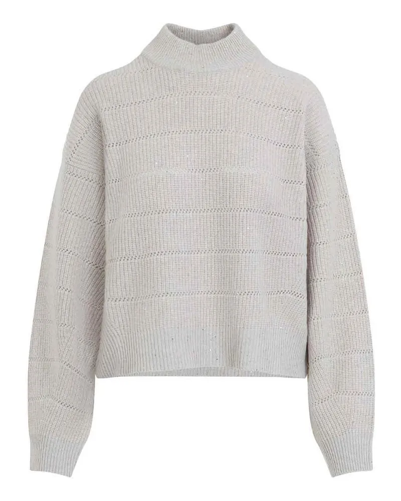 Brunello Cucinelli Rollkragenpullover - Beige Beige