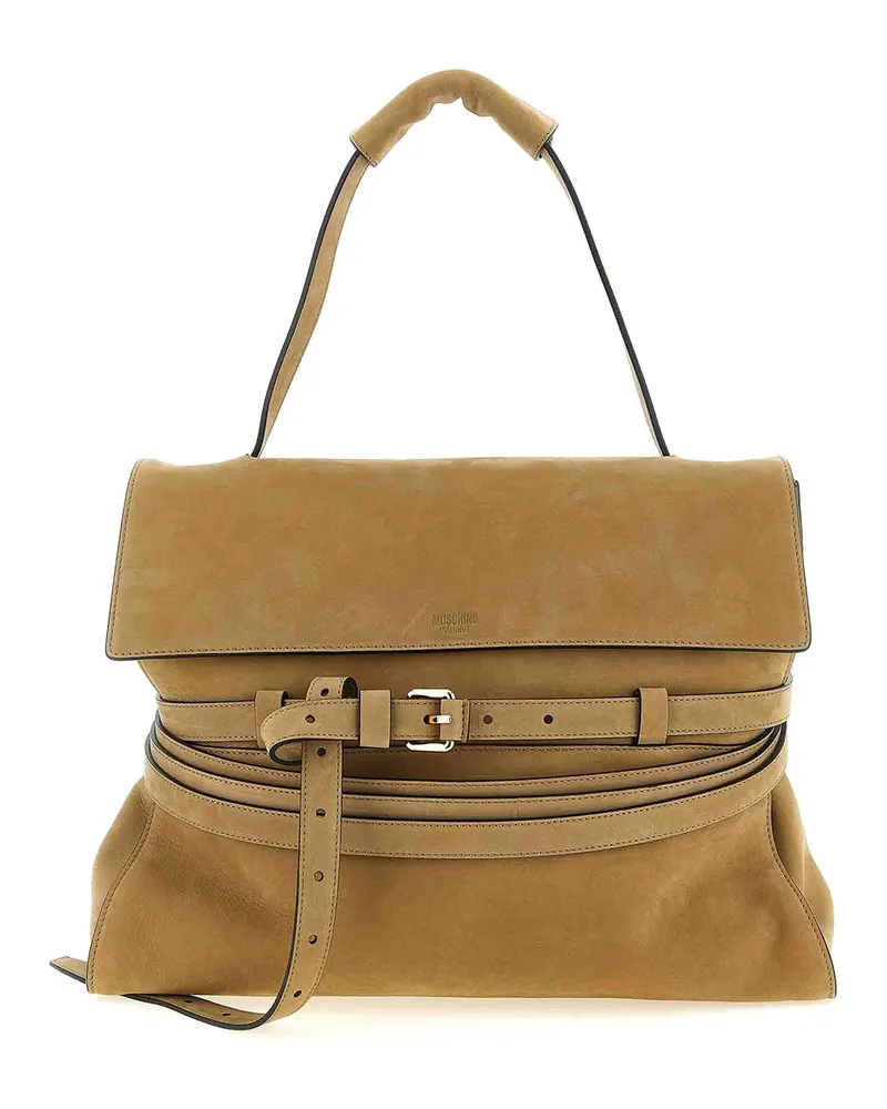 Moschino Schultertasche - Beige Beige