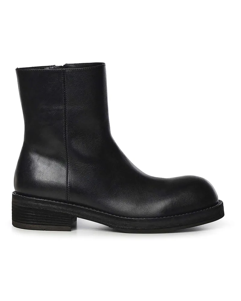 Ann Demeulemeester Stiefeletten - Schwarz Schwarz