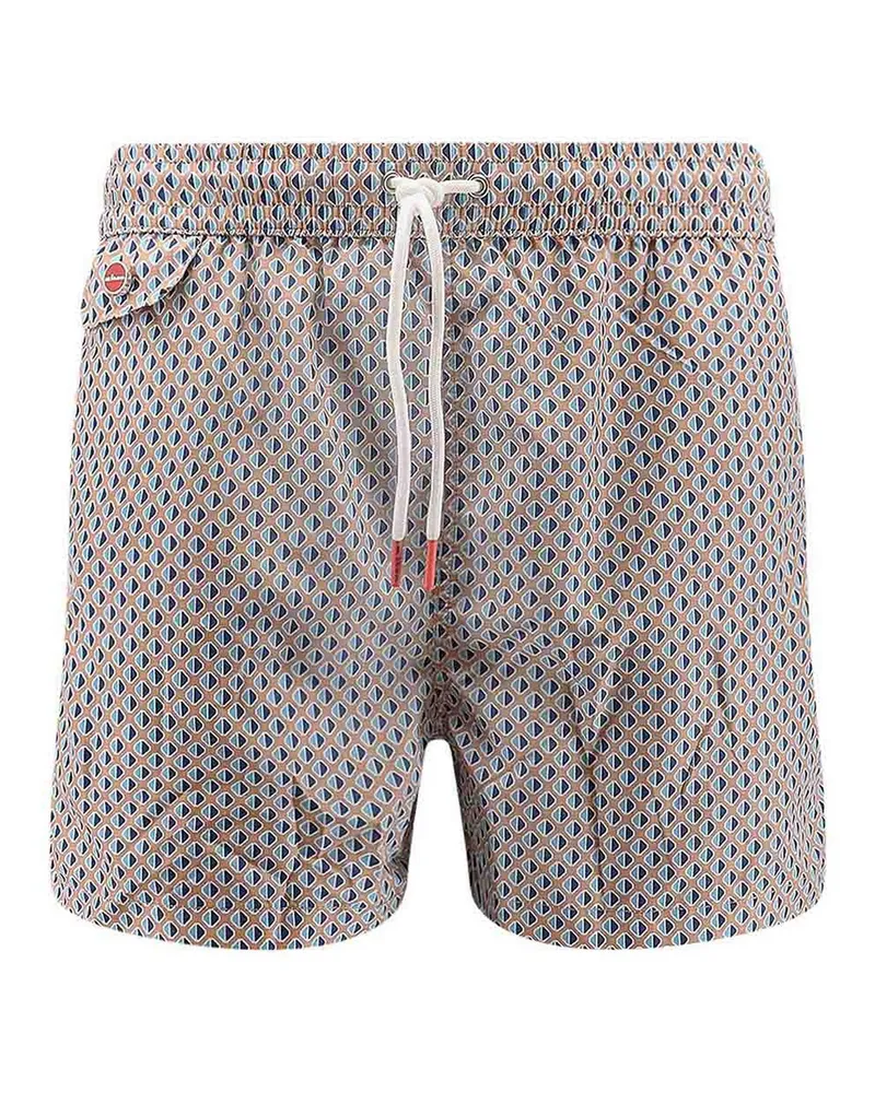 Kiton Badehose - Rot Rot