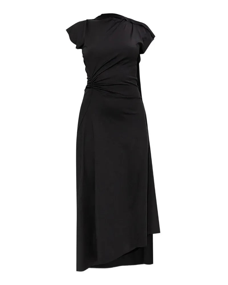 Victoria Beckham Knielanges Kleid - Schwarz Schwarz