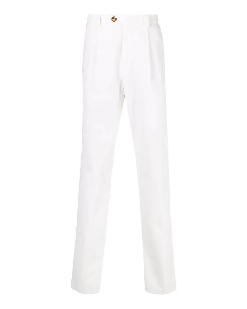 Brunello Cucinelli Casual Hose Weiß