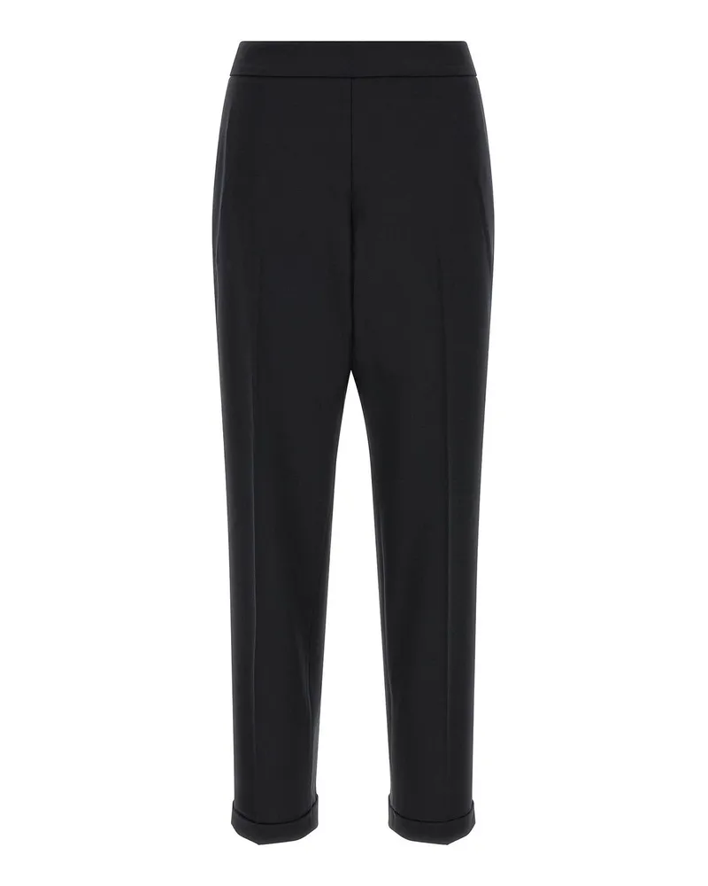 Alberto Biani Casual Hose - Schwarz Schwarz