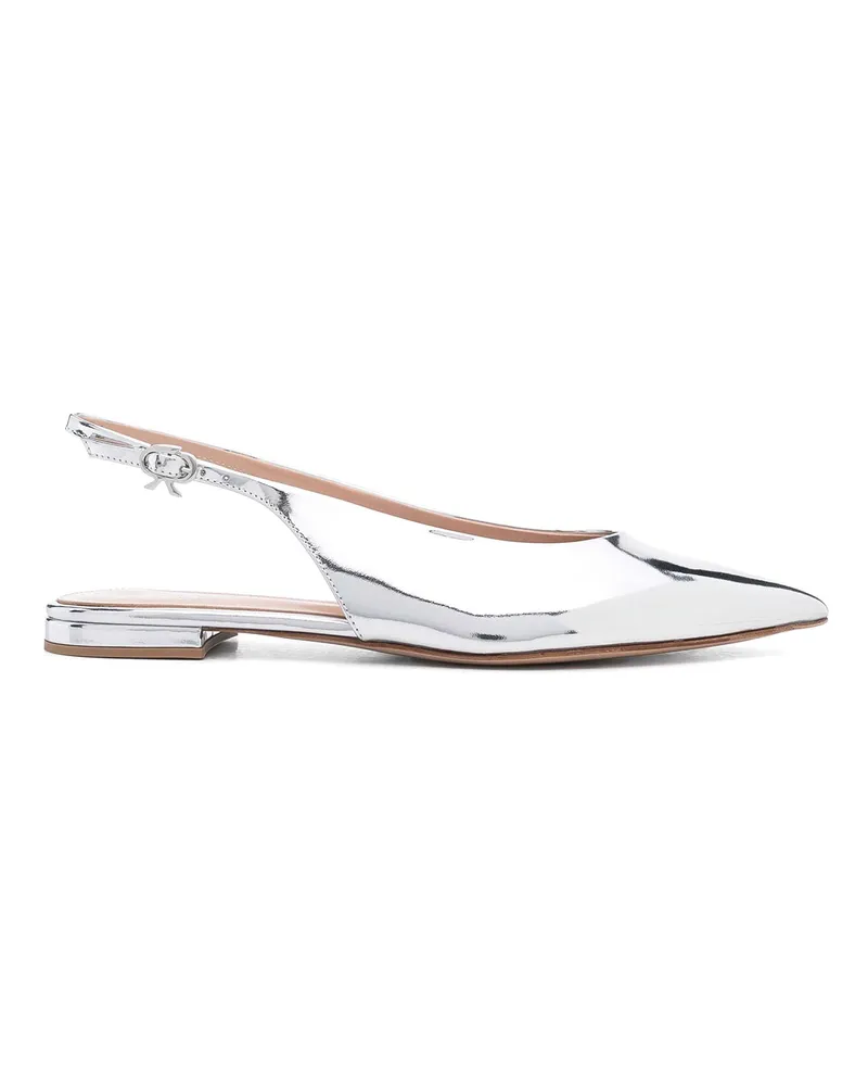Gianvito Rossi Ballerinas - Silber Silber