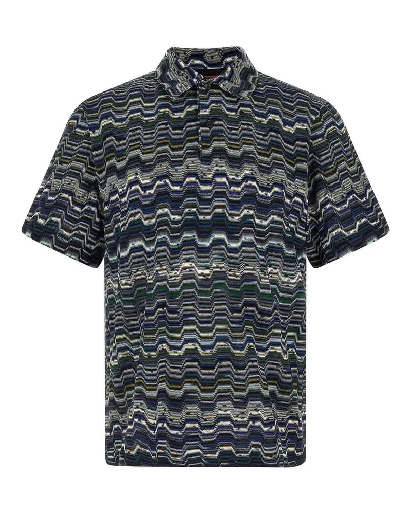 Missoni Poloshirt - Blau Blau