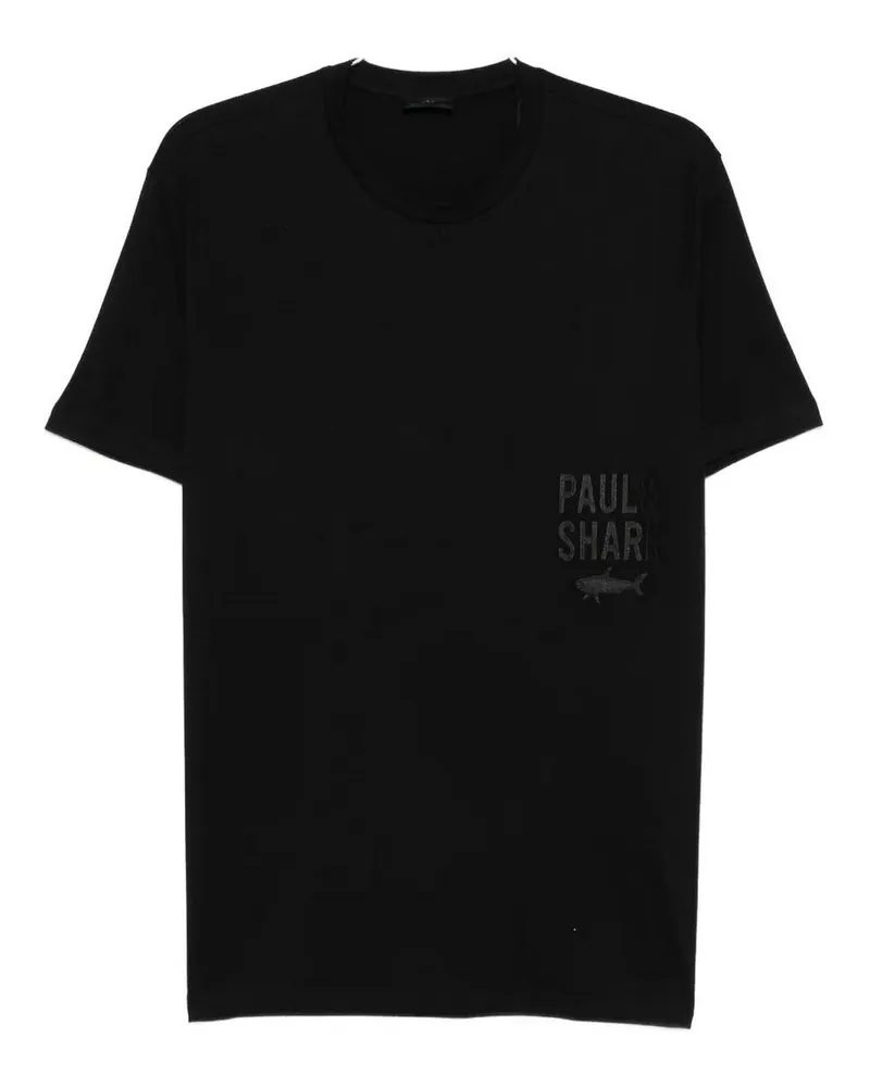 Paul & Shark T-Shirt - Schwarz Schwarz