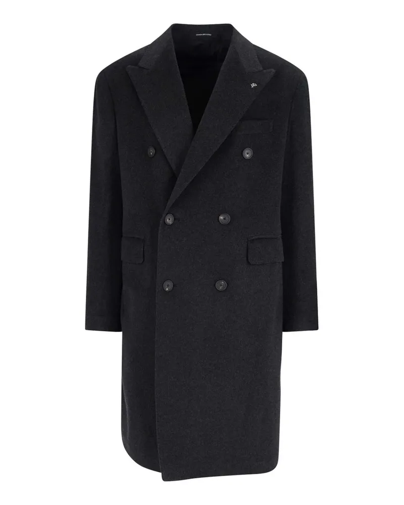 Tagliatore Kurzer Mantel - Grau Grau