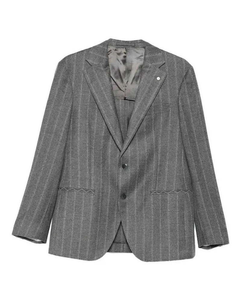 Luigi Bianchi Mantova Eleganter Anzug - Weiß Weiß
