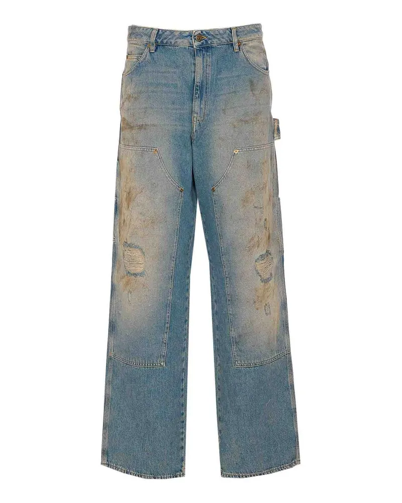 Golden Goose Bootcut Jeans - Blau Blau