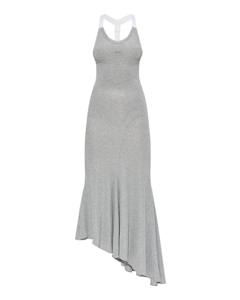 OFF-WHITE Knielanges Kleid - Grau Grau