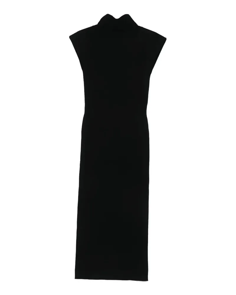 Alberta Ferretti Knielanges Kleid - Schwarz Schwarz