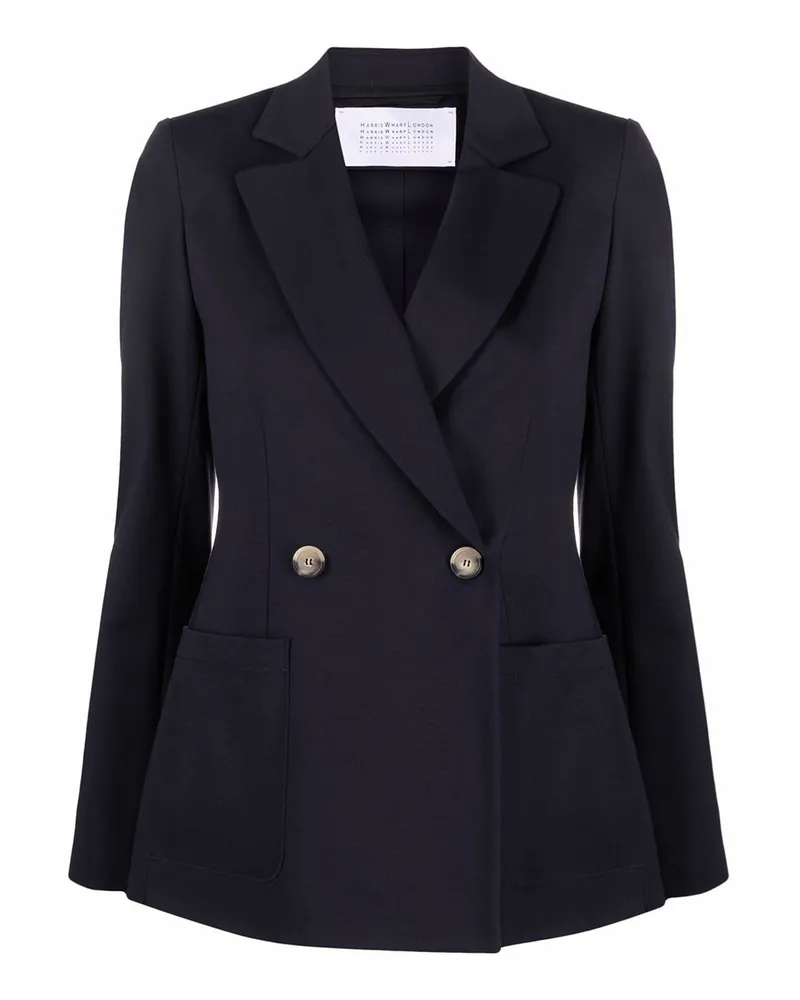 Harris Wharf London Blazer - Blau Blau
