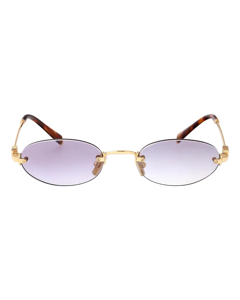 Miu Miu Sonnenbrille - Gold Gold